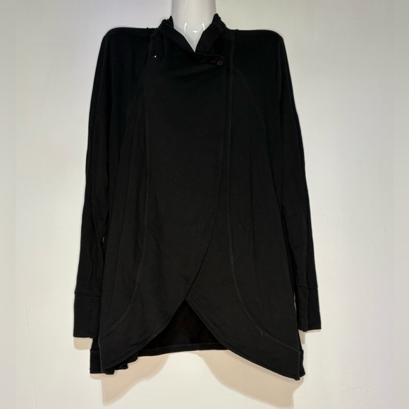 Susan graver weekend jersey knit crossover cardigan - Picture 2 of 6